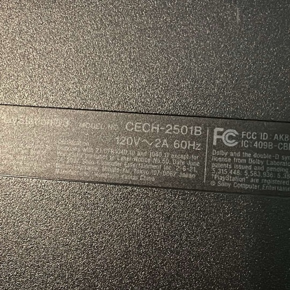 Sony PlayStation 3 Console in Black
